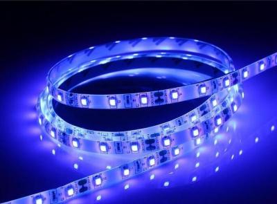 China Luces de tira flexibles al aire libre ULTRAVIOLETA del LED decorativas para Christinas, alto brillo en venta
