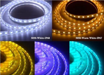 China Luzes de tira flexíveis autoadesivas do diodo emissor de luz impermeáveis com largura do PWB de 2200k-2500k CCT 10mm à venda