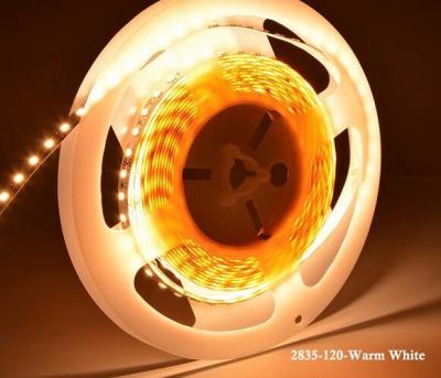 China Warm White SMD2835 Flexible Led Strip Lights IP67 2400k With 5m Length , 2 Years Warranty for sale