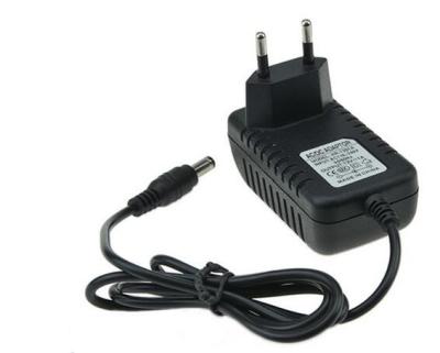 China Eu Plug Universal Ac Dc Power Adapter For Cctv Camera / Wall Mount Power Supply 90~220v Input for sale