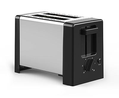 China Stainless Steel And Plastic 2 Slice Toaster Pop Up Sandwich Maker for sale
