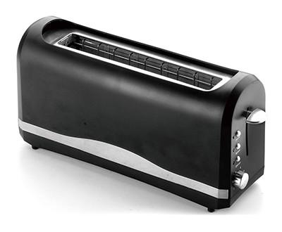 China Variable Browning Control Stainless Steel Toaster 4 Slice 2 Long Slots for sale