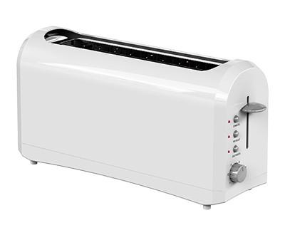 China Bread Centering Double Long Slot Toaster Auto-Electric Power Cut Off for sale