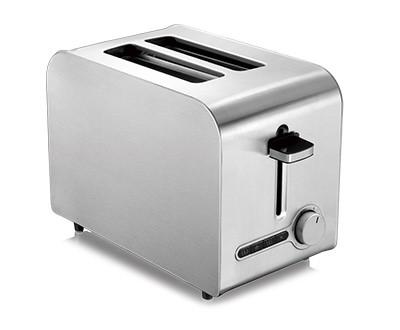 China Square Lofter Stainless Steel 2 Piece Toaster Defrost Function for sale