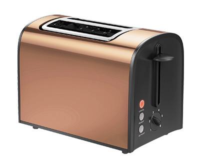 China Bread Centering 2 Slice Electric Stainless Steel Sandwich Toaster for sale