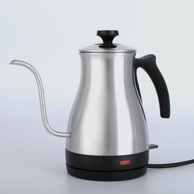 China 900W Stainless Steel Gooseneck Electric Water Kettle 1.0L for sale
