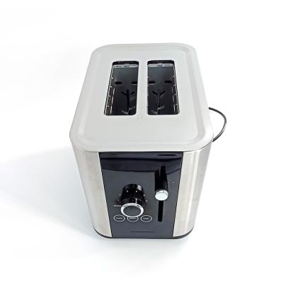 China Automatic Fast Heating Bread Toaster Household Breakfast Maker Stainless Steel 2 Slices Toaster for sale