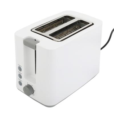 China New White housing 2 slice bread toaster Toasters For Home Appliance en venta