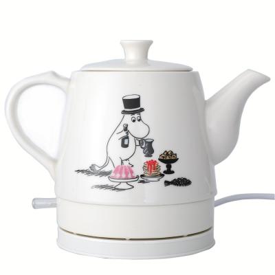 China Cordless Electric Ceramic Kettle 0.8L Electric Tea Water Boiler for sale