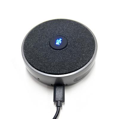 China Portable Bluetooth Conference Speakerphones With Mic LED Lighting for sale