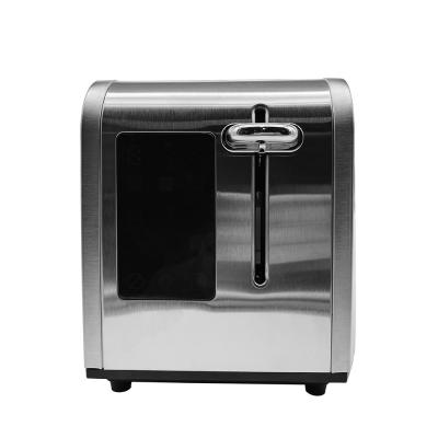 China 900W Small 2 Slice Toaster Defrost And Non Slip Feet Incorporated For Easy Breakfasts for sale