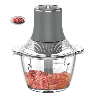 China Small kitchen appliance Efficient Glass Meat Chopper Machine for family for sale
