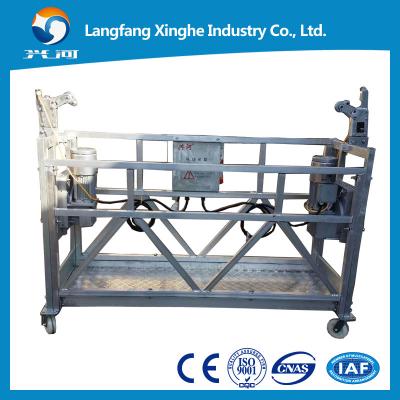 China aluminium alloy / hot galvanized hoist powered cradle / hanging cradle / electric cradle for sale