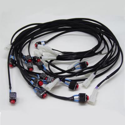 China Komatsu Excavator Engine Wiring Harness 207-06-71170 With Horn Button for sale