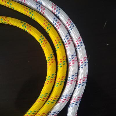 China Cuerda de nylon al aire libre estática 12m m 330lbs para la escalada de la seguridad en venta