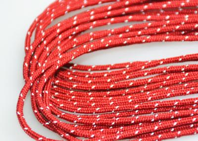 Chine 4mm ont tressé la corde en nylon 4M 6 paquets Guy Line Rope réfléchi à vendre