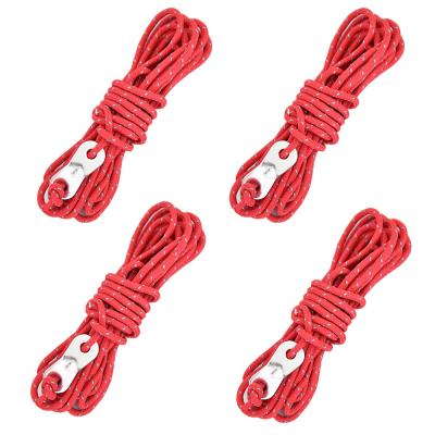 China Windproof Nylon Pulling Rope Rock Climbing Safety Rope 50ft/100ft for sale