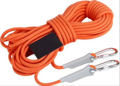 China Outdoor 16mm Polyester Lifeline Safety Rope 10m Wild Survival Equipment for sale