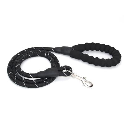 China 12mm 5Ft Dog Leash Leads Soft Strong Reflective Nylon Rope for sale