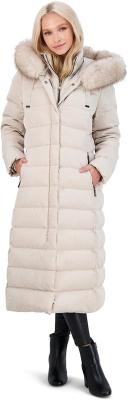 China Autumn Winter Tahari Nellie Womens Long Puffer Coat S M L 3XL for sale