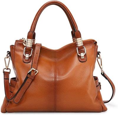 China Kattee Real Leather Handbags Satchel Tote Shoulder Bag 1.0 Count for sale