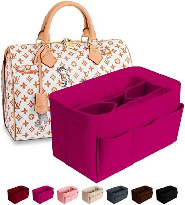 China Light Pink LV Speedy Neverfull Genuine Leather LV Handbags 22*12*14cm for sale
