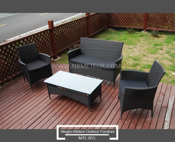Quality KD Rattan Outdoor Funiture Garden Chair Sofa Set for sale