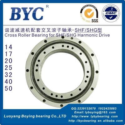 China BSHF/BSHG-14/17/20/25/32/40/50 Cross Roller Bearing for Harmonic Drive Gear Revolution hou for sale