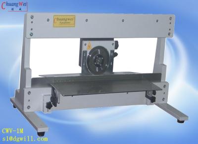 China Manual PCB Hydraulic Shearing Machine Circle Blade & Linear Blade for sale