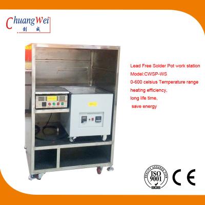 China Customized Aluminium Hot Bar Soldering Machine Lead Free Solder Pot for sale
