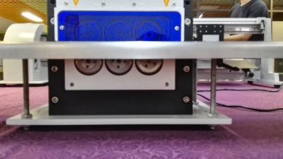 China Auto Zes Bladen V - Gesneden PCB-Separator voor Aluminiumknipsel met Plastic Dekking Te koop