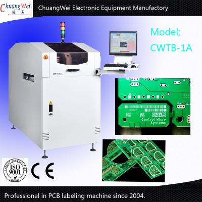 China Laser Auto Pcb Labeling Machine For Barcode 2D Code & 3 Axis for sale