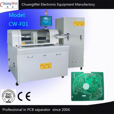 China 0.001mm Precision PCB Router Machine PCB Depaneling with Dual Working Table for sale