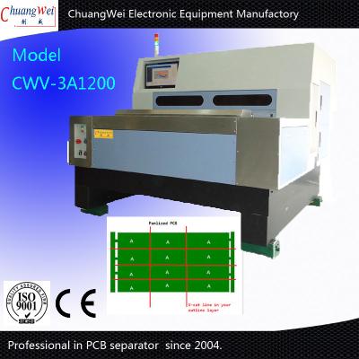 China Automatic Making V - Cut Line On PCB Panel V - Cut PCB Separator Machine for sale