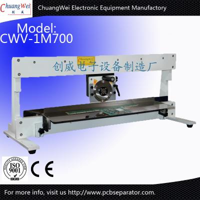 China Safe Operation PCB Separator Machine With Circular And Round Blades for sale