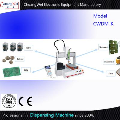 China Máquinas de dispensación automatizadas banco para la asamblea y la electrónica del PWB en venta