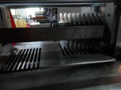 China LED PCB Separator 9 Groups Blades Cutting MCPCB Aluminium LED Strip Panel for sale