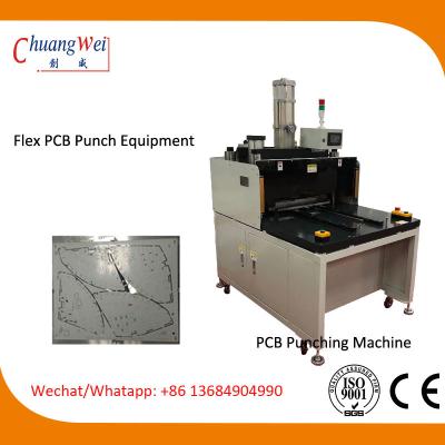 China Automatic PCB Metal Punching Machine for FPC and PCB wth Punching Die,PCB Punch Depaneling for sale