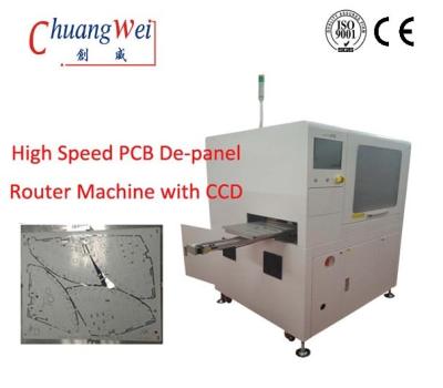中国 高速タブ- 0.01mmの精密の導かれた板PCBのルーター機械 販売のため