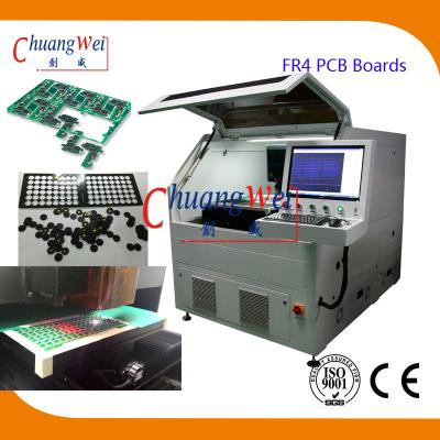 Китай Точность μM автомата для резки ±20 PCB для PCB FR4 всходит на борт опционного УЛЬТРАФИОЛЕТОВОГО лазера 15W продается