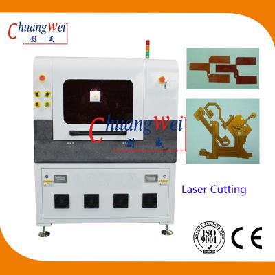 중국 레이저 절단 PCB Depaneling 기계, 17 와트 UV 레이저 절단기 장비 판매용