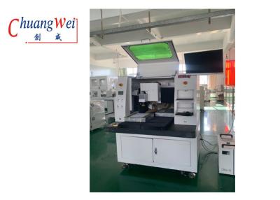 China PCB Cutting Laser Depaneling Machine 355nm Wavelength 10W 12W 15W 18W 30KHz Power for sale