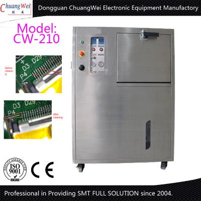 China Pneumatic PCB Auto smt cleaning equipment Clean Misprint Solder Paste 3 Filter System for sale