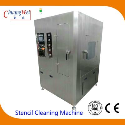 China Cleaning System SMT Stencil Cleaner with 2PCS 50L Tanks & Unique Double Four Spray Bar for sale