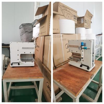 China Inline / Offline PCB Depaneling Machine 60-110mm Height Offset 320*320mm Workstation for sale