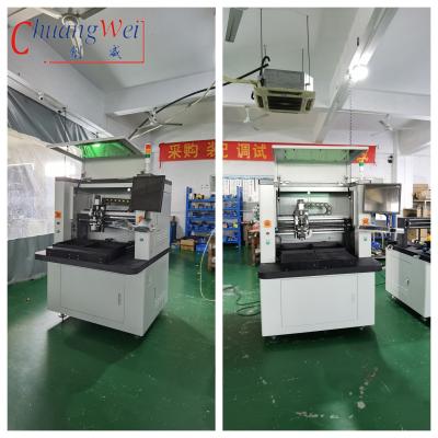 China Dual Workstation PCB Router Machine ±0.01mm High Resolution CCD Video Camera à venda