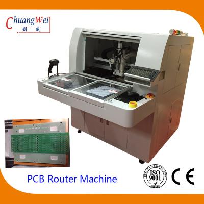 中国 二重ワークステーションまたはDepanelize PCBAのためのPCBのルーター機械を単独で立てるため 販売のため