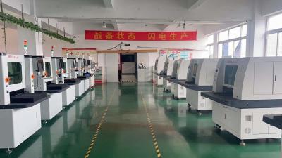 China PCB Router Laser Depaneling Machine With Dual Workstation And Nest Fixture / Pin Fixture for sale