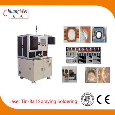 China Máquina de solda de pulverização 50w da bola da lata do laser da elevada precisão - 200w à venda