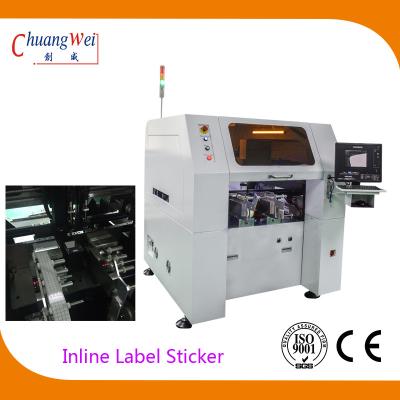 China PCB Labeling Machine with Multi-Function,0.05mm Vision Odd Form Sticker Mounter for sale